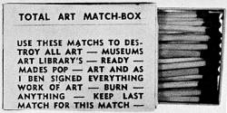 Total Art Matchbox, Ben Vauthier