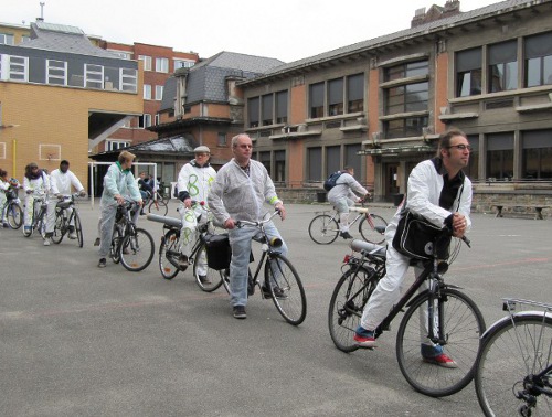 Singing Bicycles in Brussels, 2010