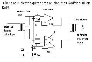 <Dynamo>-preamp schematic